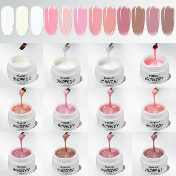 BIAB builder gel nail polish OEM ODM manufacturer structural gel factory exporter