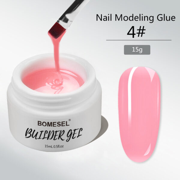 BIAB builder gel nail polish pink UV/LED factory exporter structural gel OEM ODM manufacturer