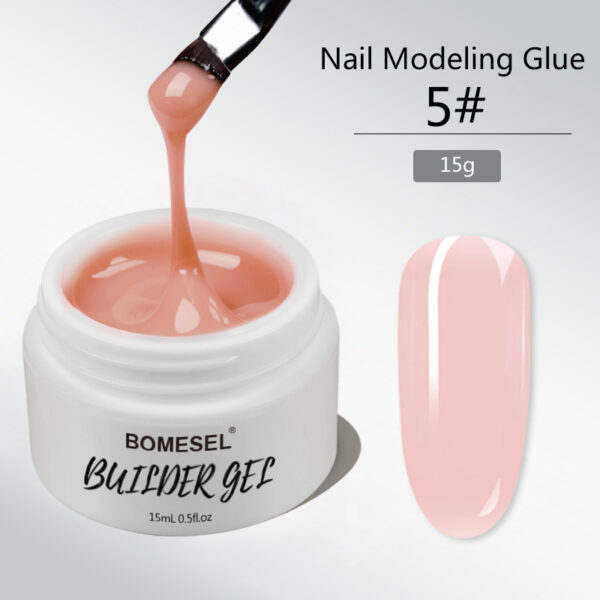 BIAB builder gel nail polish OEM ODM manufacturer modeling structural exporter pink