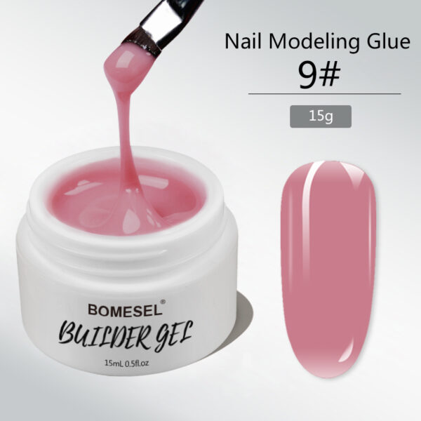 BIAB builder gel nail polish factory wholesale supplier 9# structural modeling glue