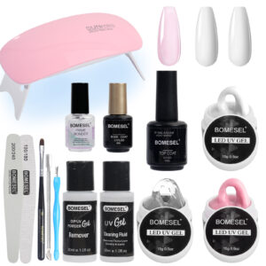 OEM ODM builder nail gel manufacturer led/uv builder gel kit Chinese exporter amazing