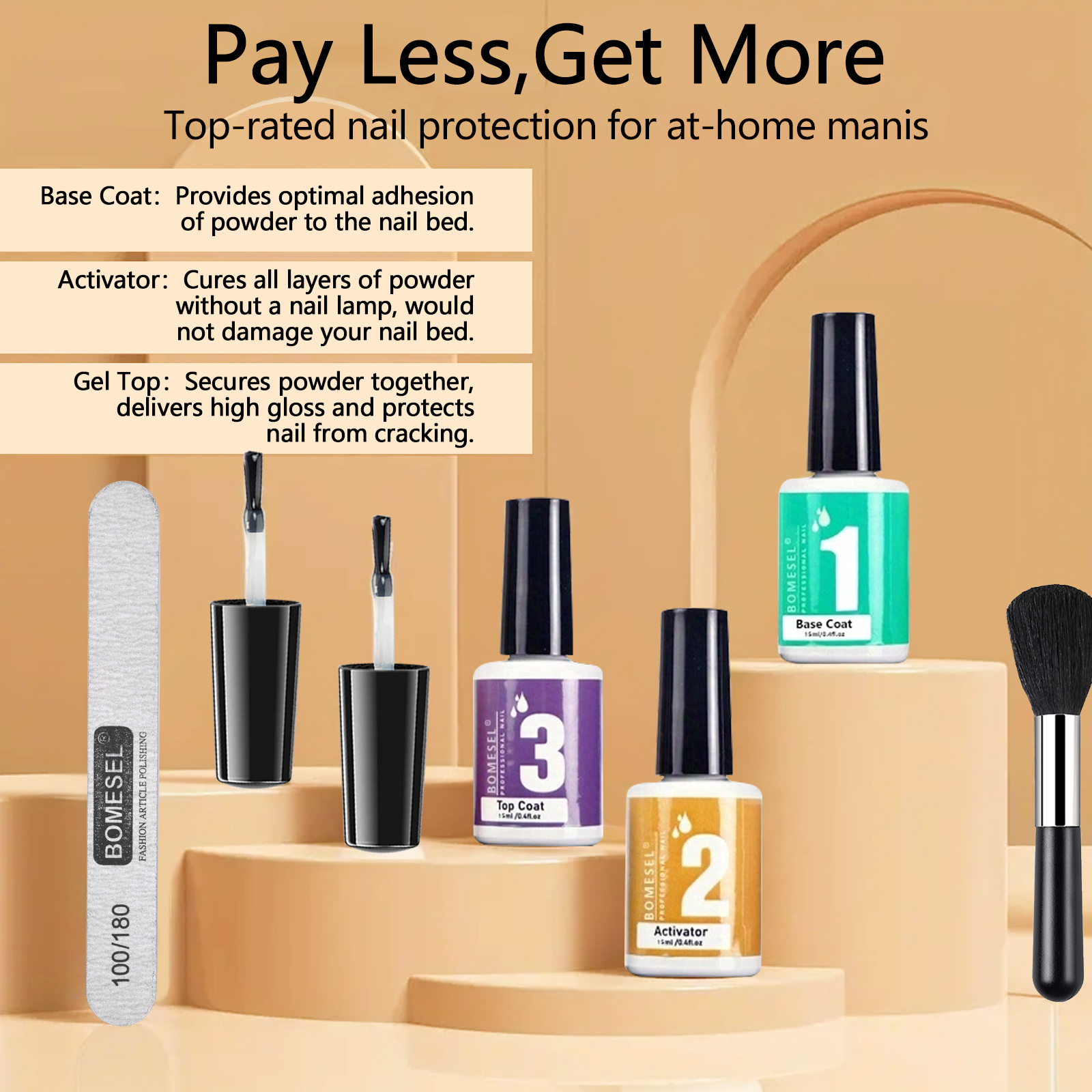 Professional nail gel polish set manufacturer OEM ODM dipping powder Chinese exporter