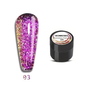 Glitter gel nail polish manufacturer 6colors factory wholesale sparkle gel nail exporter