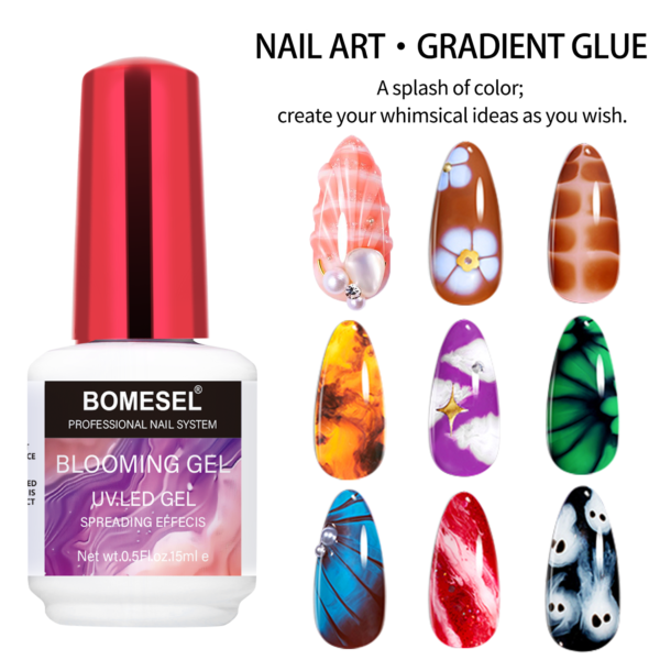 Spider gel nail polish UV/LED factory exporter gradient glue OEM ODM manufacturer