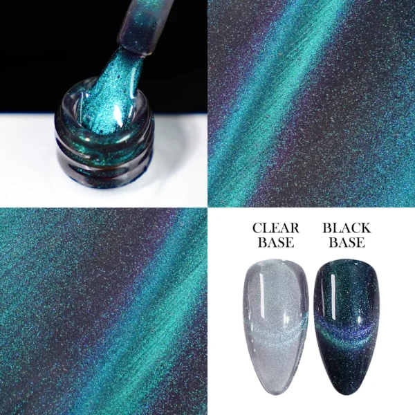 Cat eye gel nail polish manufacturer colors China factory exporter megnet gel bulk buy