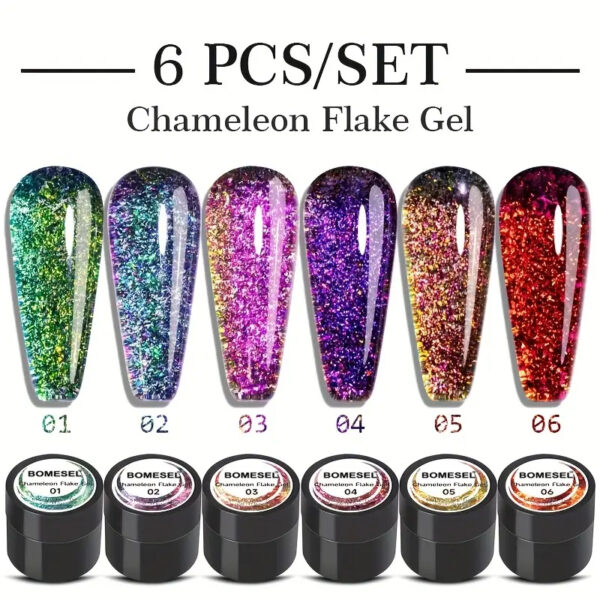 Glitter gel nail polish sets private label factory wholesale sparkle gel nail kit exporter